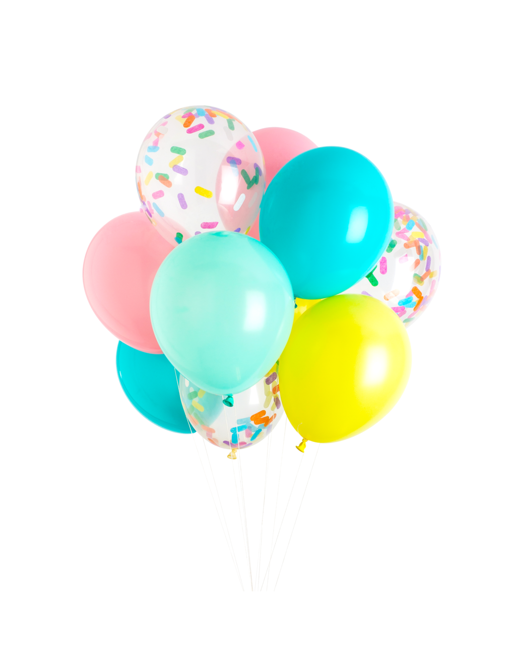 Ice Cream Classic Balloons Cluster