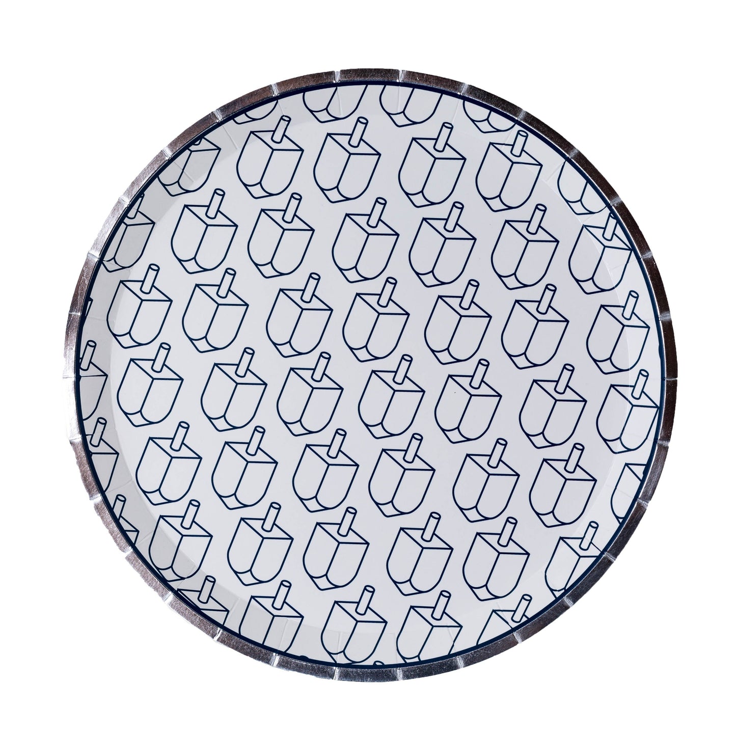 Hanukkah Dreidel Dinner Plates - 8 Pk.