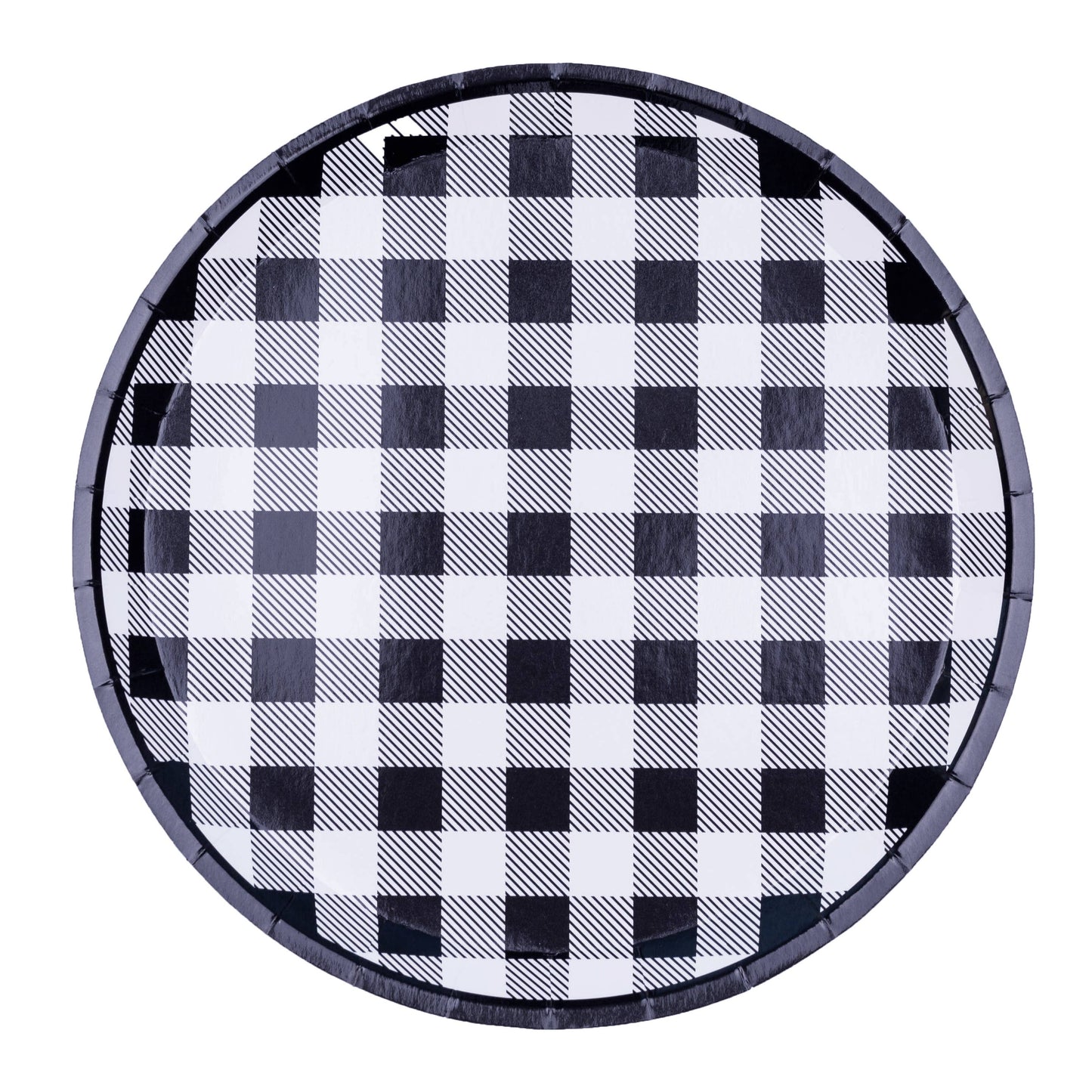 Gingham Farm Plaid Dinner Plates - 8 Pk.