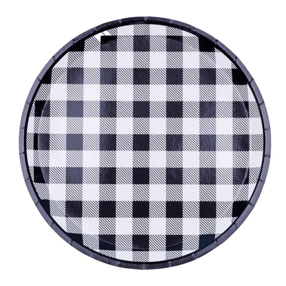 Gingham Farm Plaid Dinner Plates - 8 Pk.