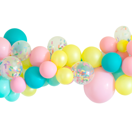 Ice Cream Balloon Garland - 6 feet