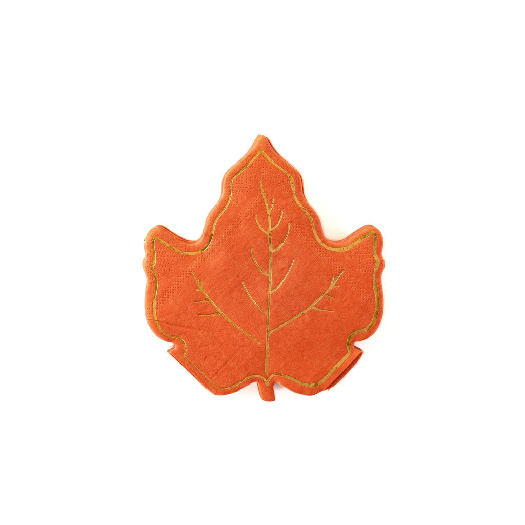 Harvest / Thanksgiving Maple Leaf Cocktail Napkins