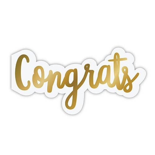 Congrats Die Cut Party Napkins