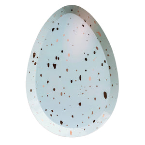 Robin Egg Die-Cut Easter Large Plates