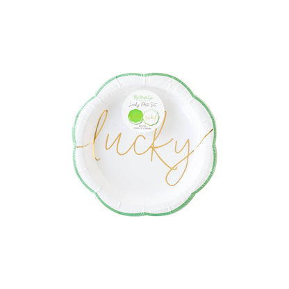 Lucky Paper Plate Set - 8pk