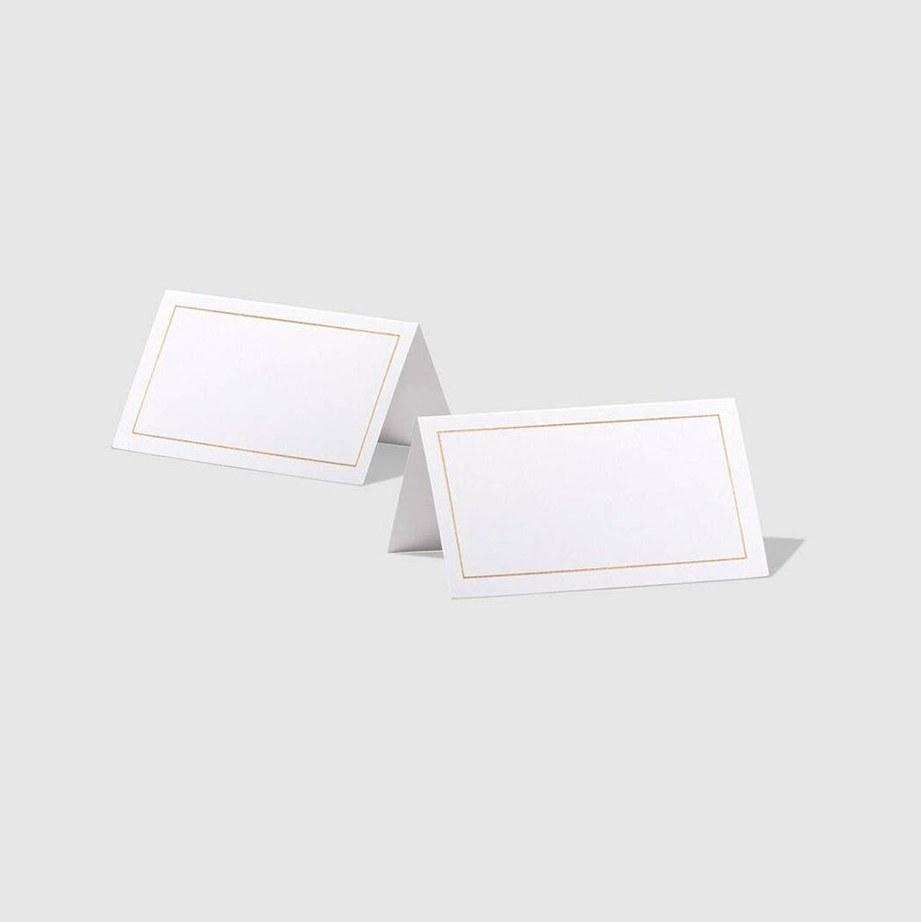 Good As Gold Elegant Place Cards (10 per Pack)
