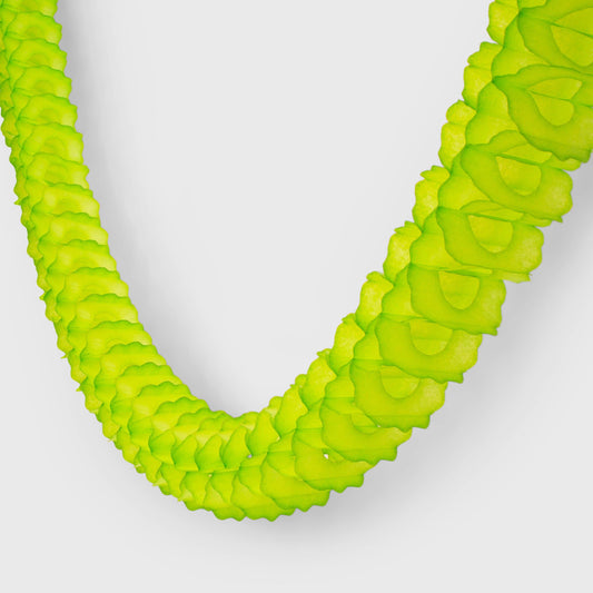 Classic Garland Streamer Lime Green 12 feet