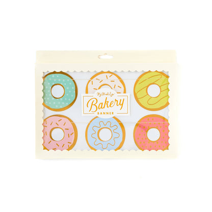 Basic Donut Party Banner