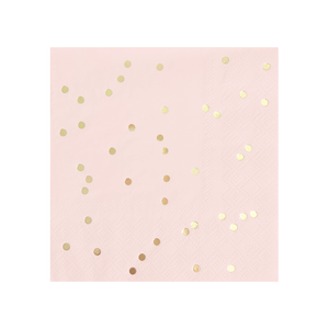 Paper Napkins - Confetti - Blush & Gold