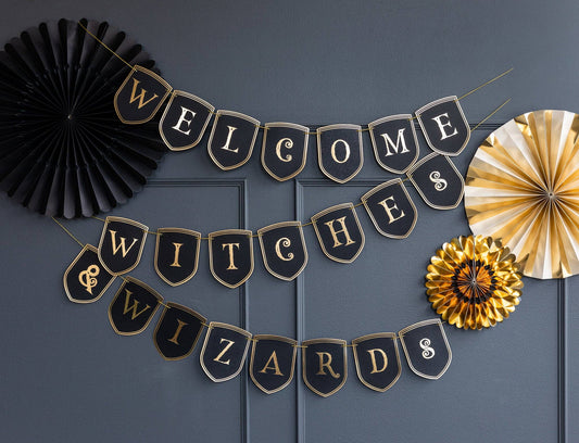 Spellbound Welcome Witches & Wizards Banner