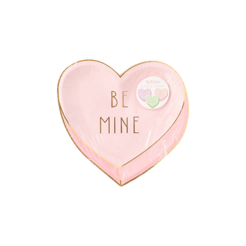 Valentine's Day Hearts - 20mm Pastel Conversation Hearts Resin Flat Ba
