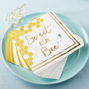 Sweet as Can Bee Lunch Napkins (Set of 30)
