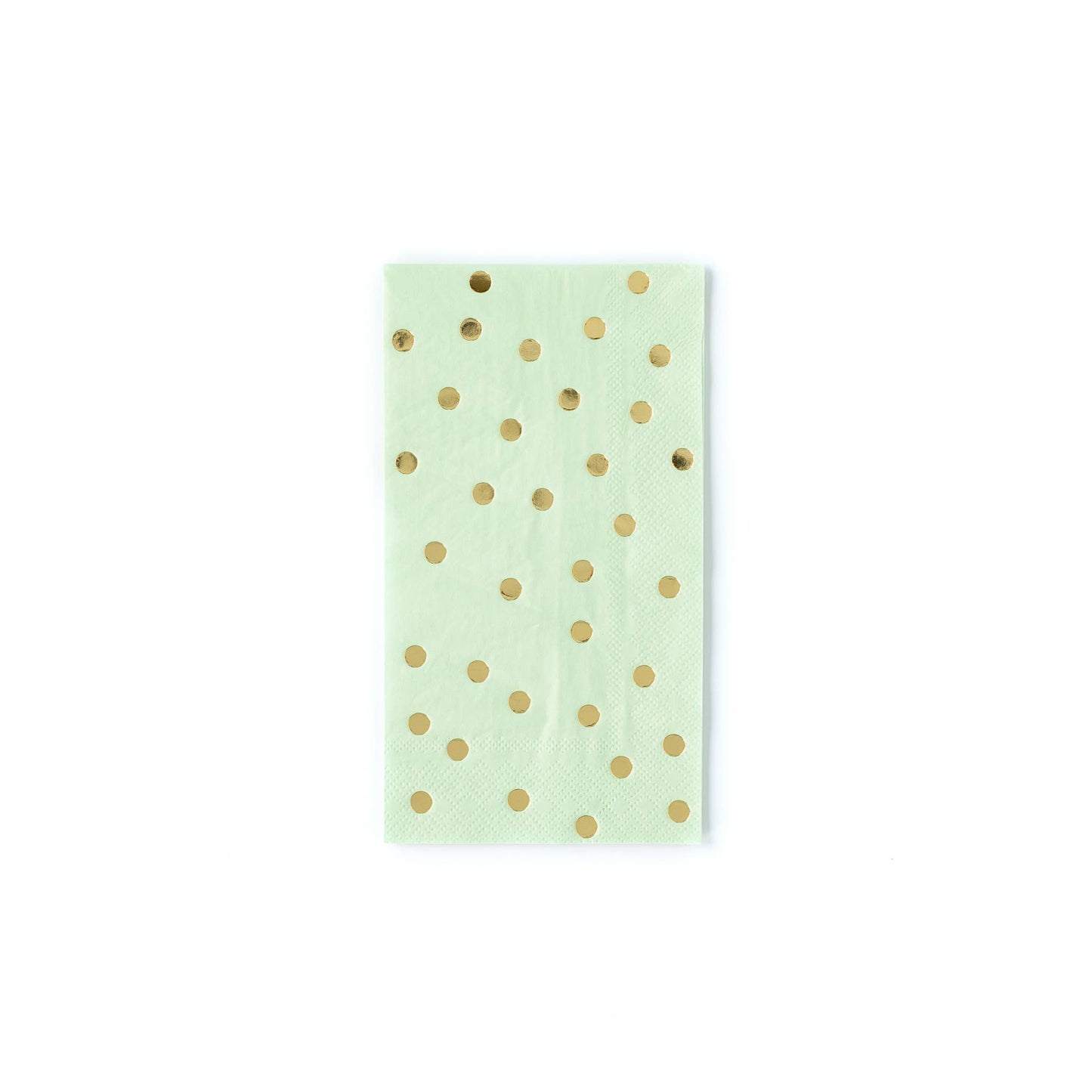 Mint Polka Dot Guest Towel Party Napkins - 18pk