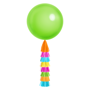 Jumbo Balloon & Tassel Tail - Fiesta / Cinco de Mayo