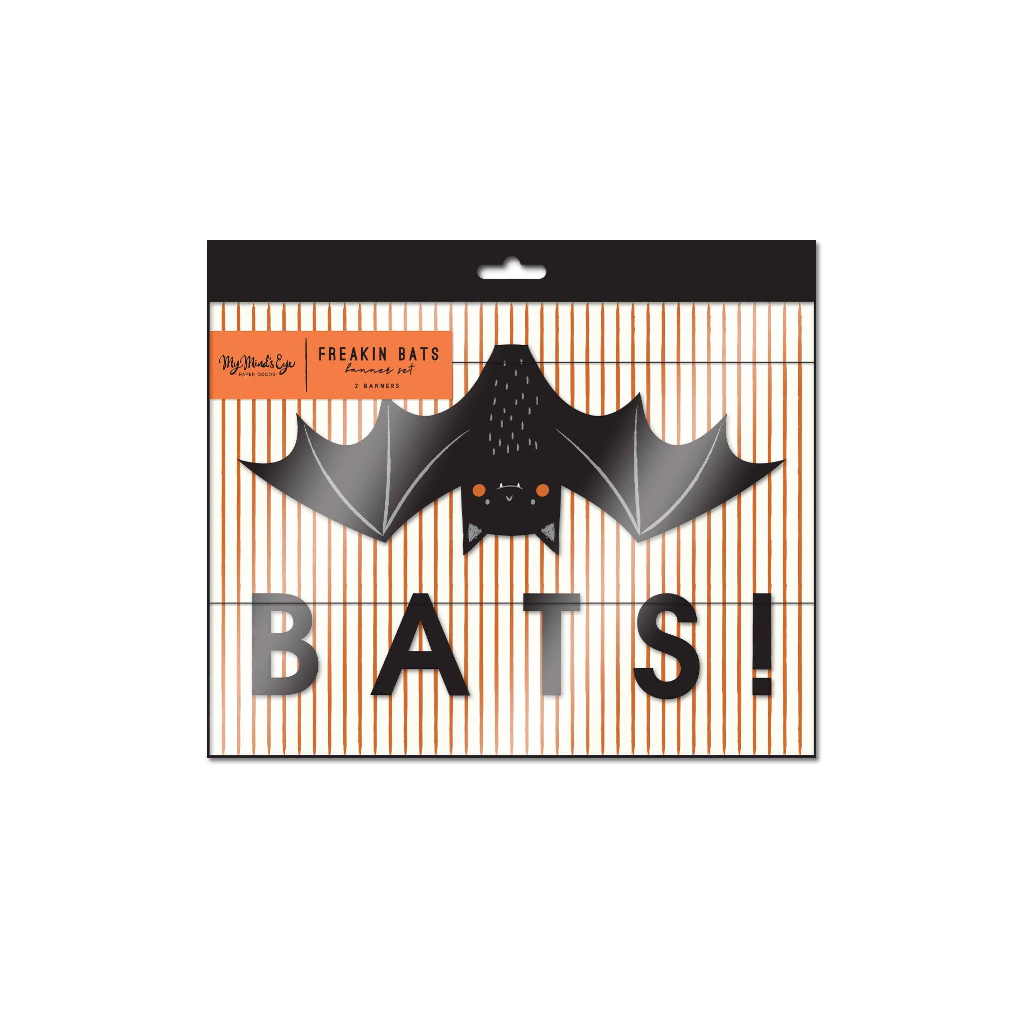 Freakin' Bats Halloween Bat Banner Set