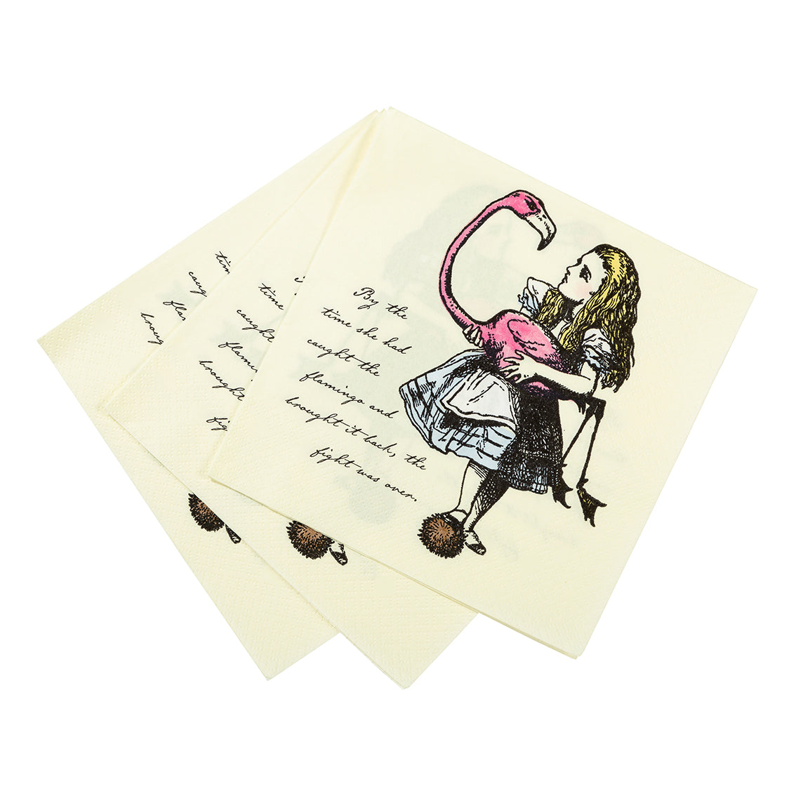 Truly Alice Large Dinner Party Napkins