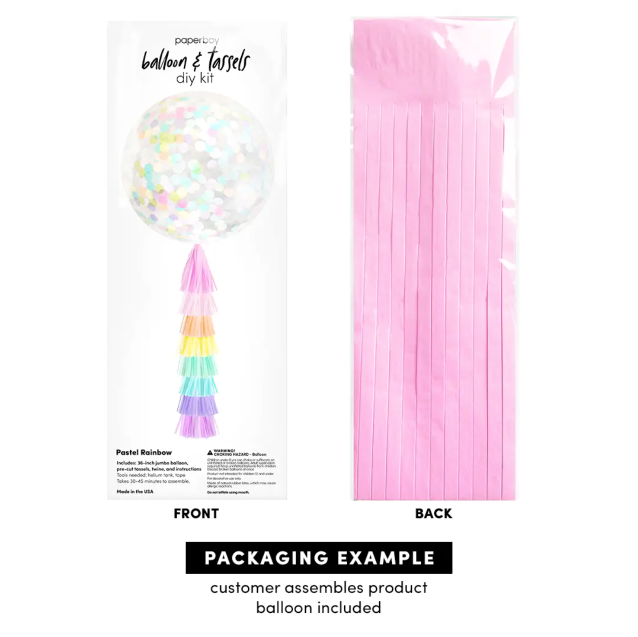 Mylar tassels discount