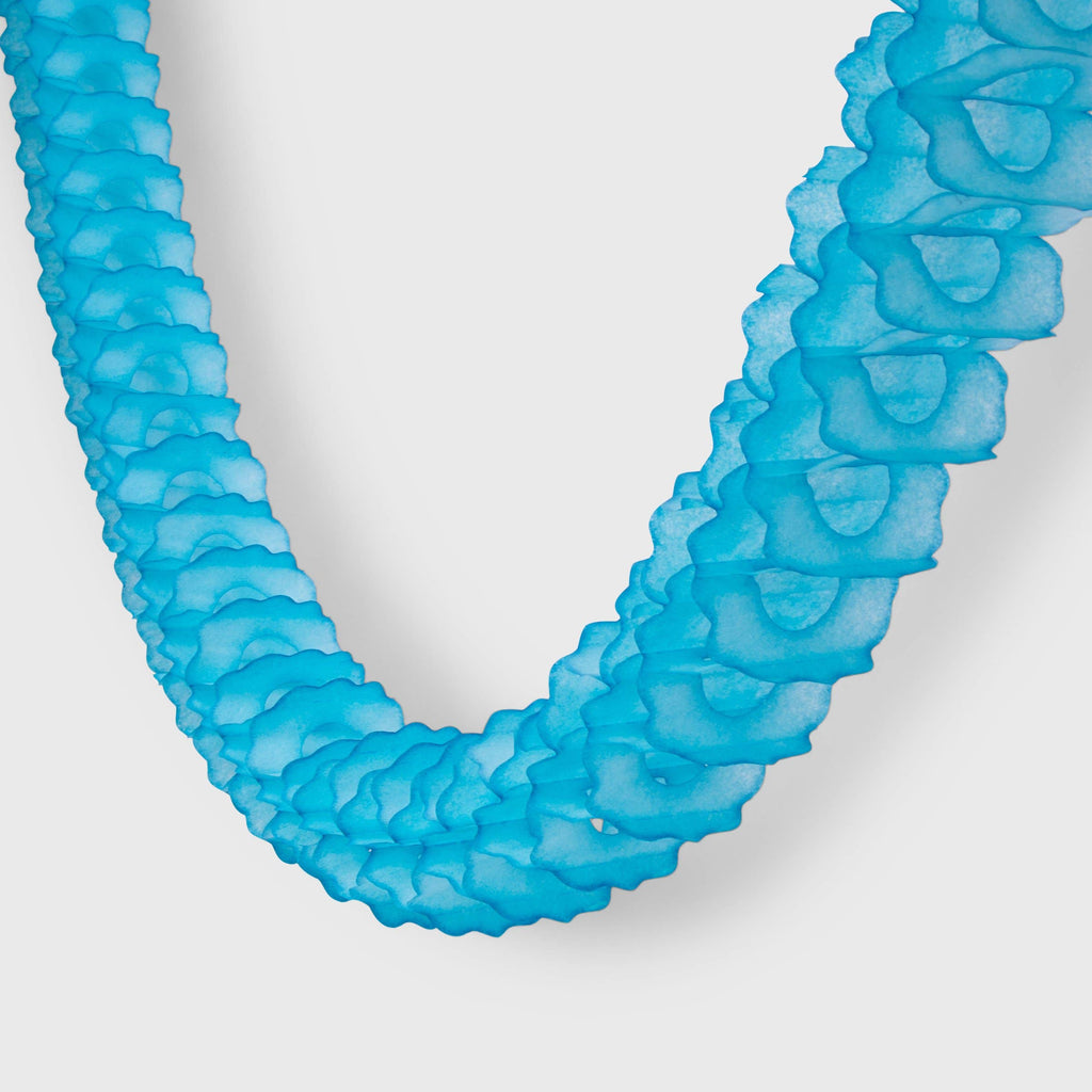 Classic Garland Streamer - Bright Blue