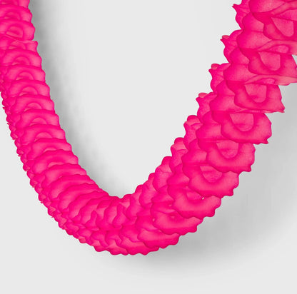 Classic Garland Streamer - Bright Pink