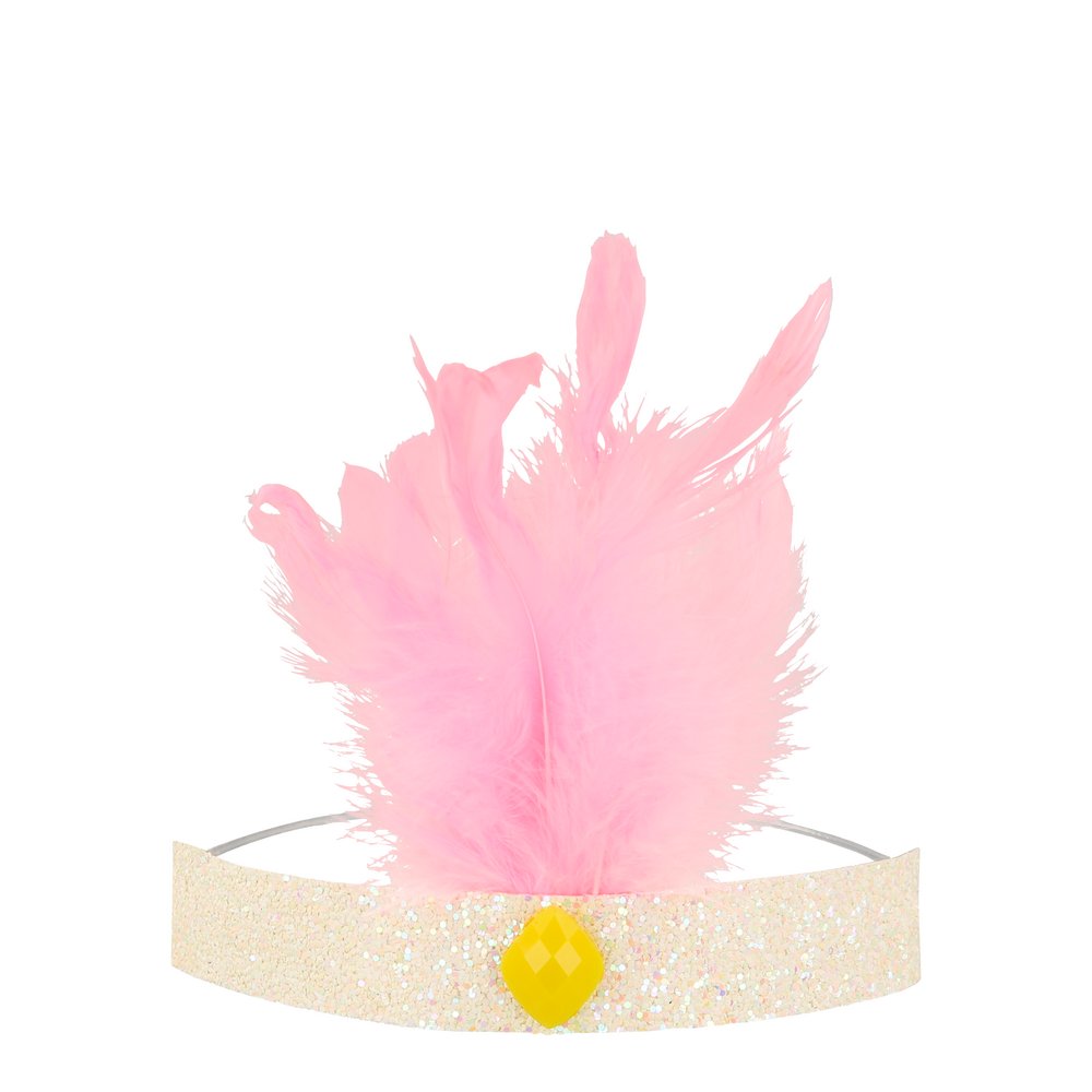 Circus Parade Feather Party Crowns