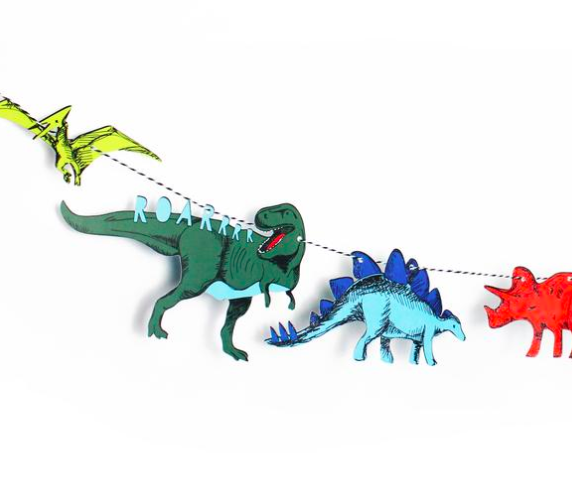 Dinosaur Party Garland