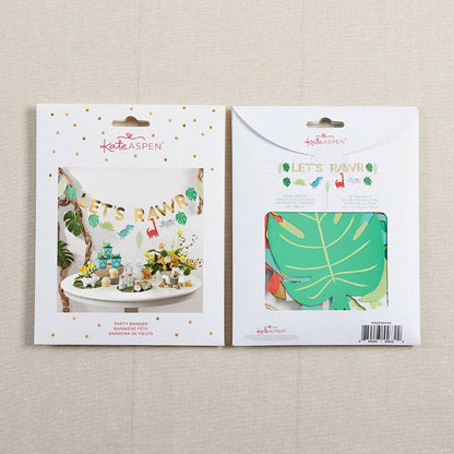 Let's Rawr Dinosaur Party Banner Set