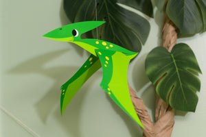 3D Pterodactyl Dinosaur Hanging Cutouts