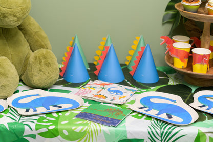 Dinosaur Assorted Party Hats - 12 ct