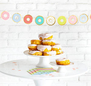 Basic Donut Party Banner