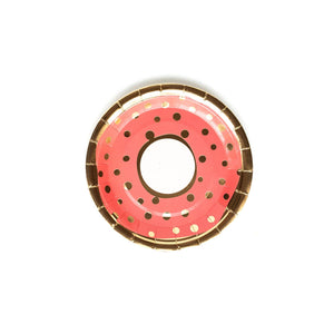 Assorted Donuts Small Party Plates - 7"