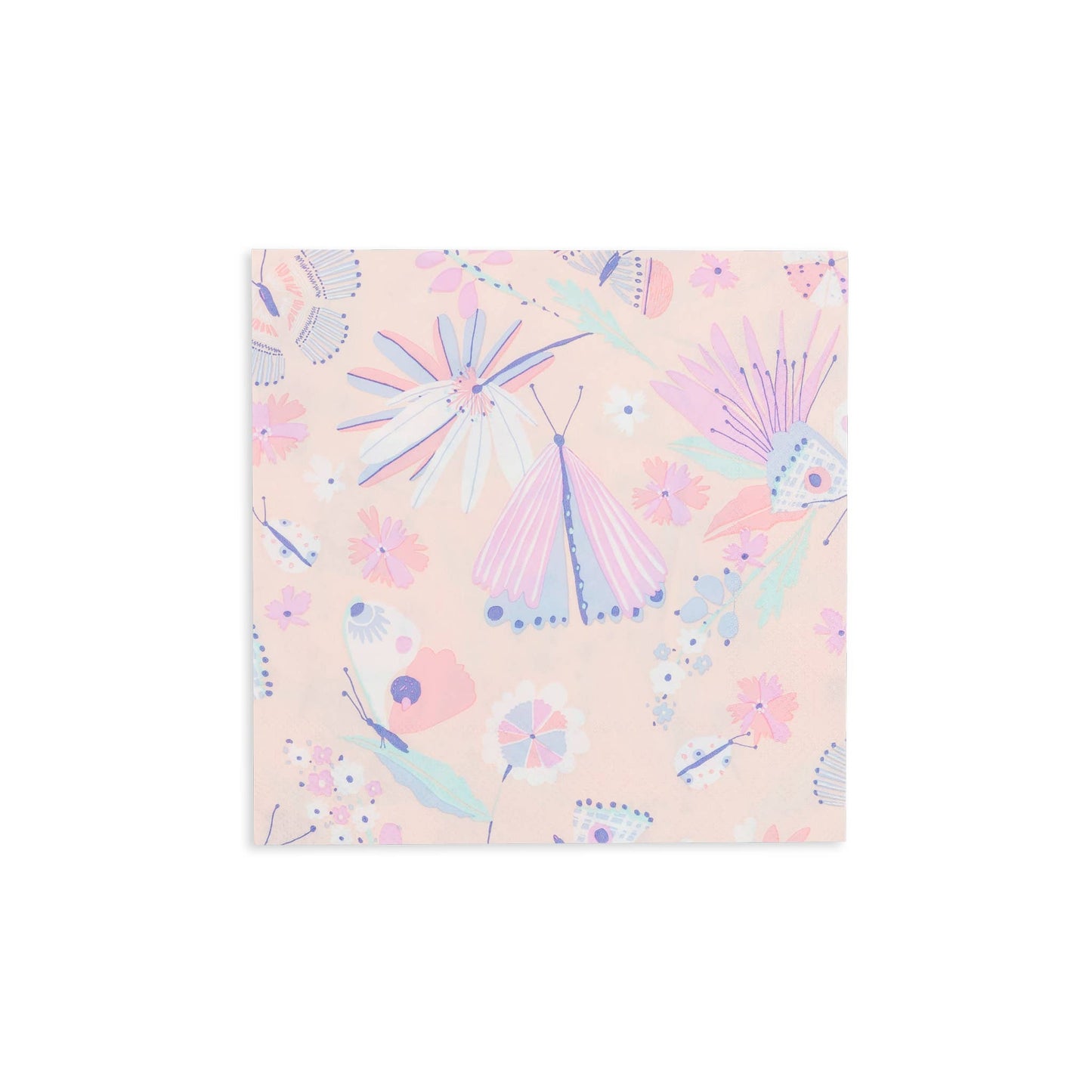 Flutter Butterfly Large Party Napkins - 16pk