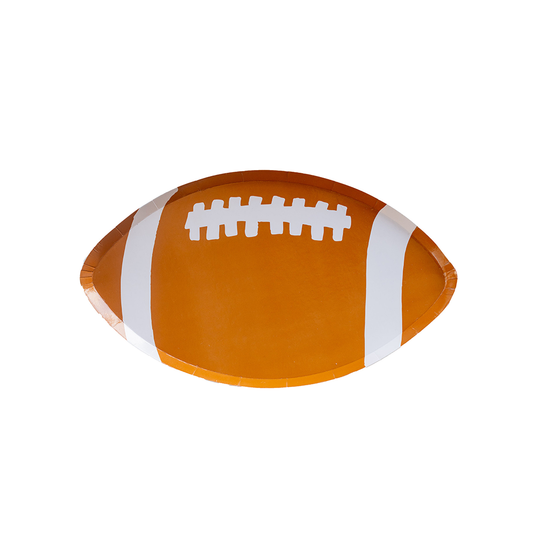 Good Sport Small Football Paper Plates - 8pk