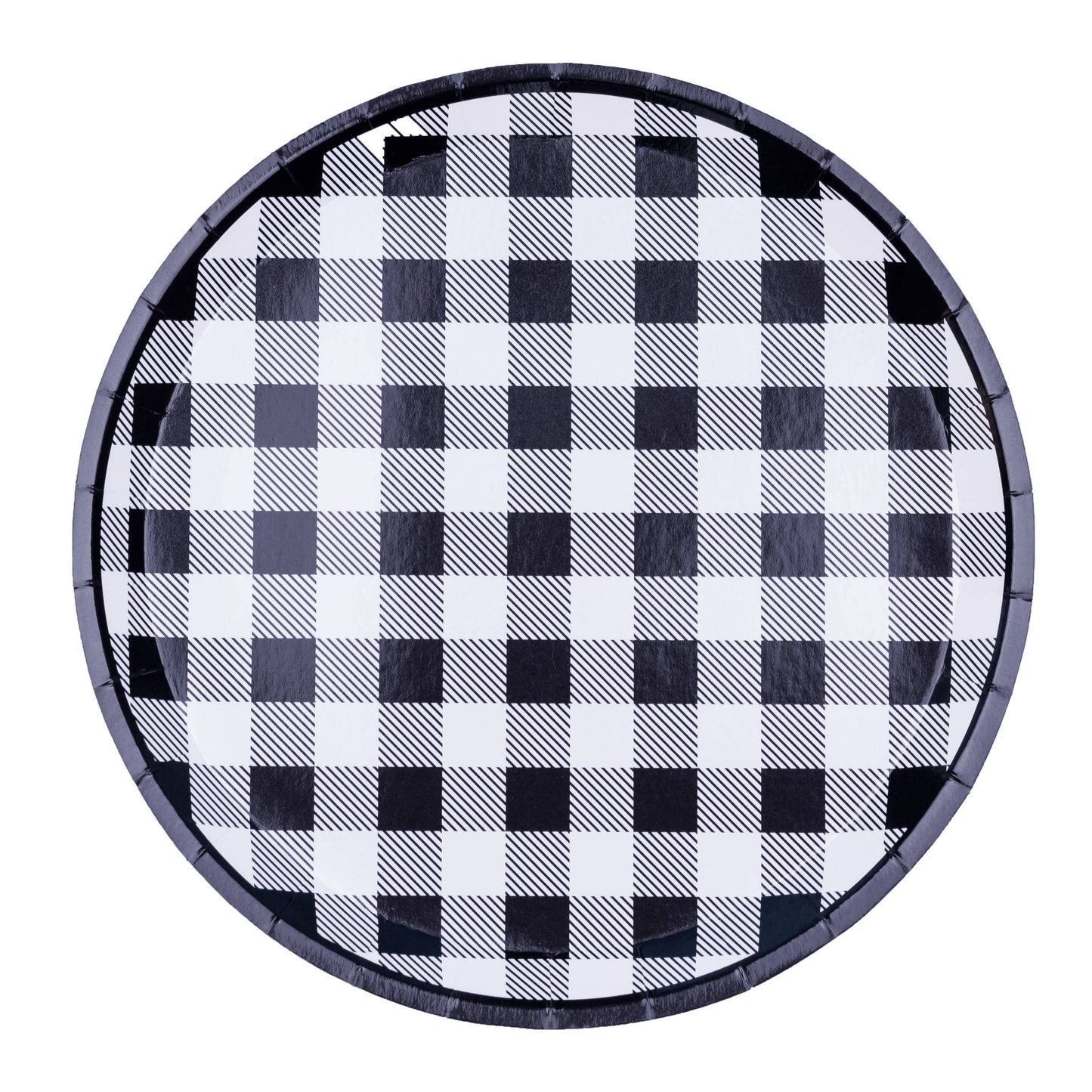 Gingham Farm Plaid Dinner Plates - 8pk