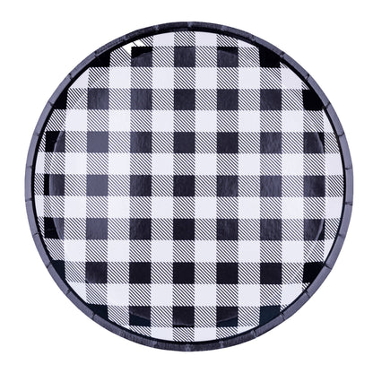 Gingham Farm Plaid Dinner Plates - 8pk