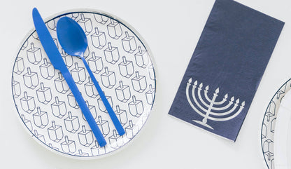 Menorah Hanukkah Guest Napkins - 16 Pk.