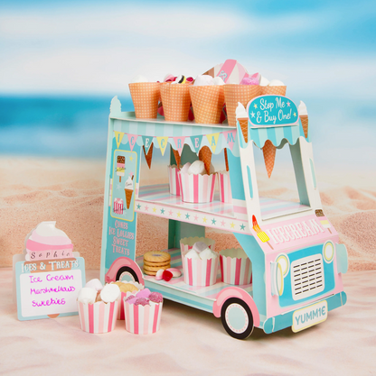 Ice Cream Truck Party Centerpiece Treat Display