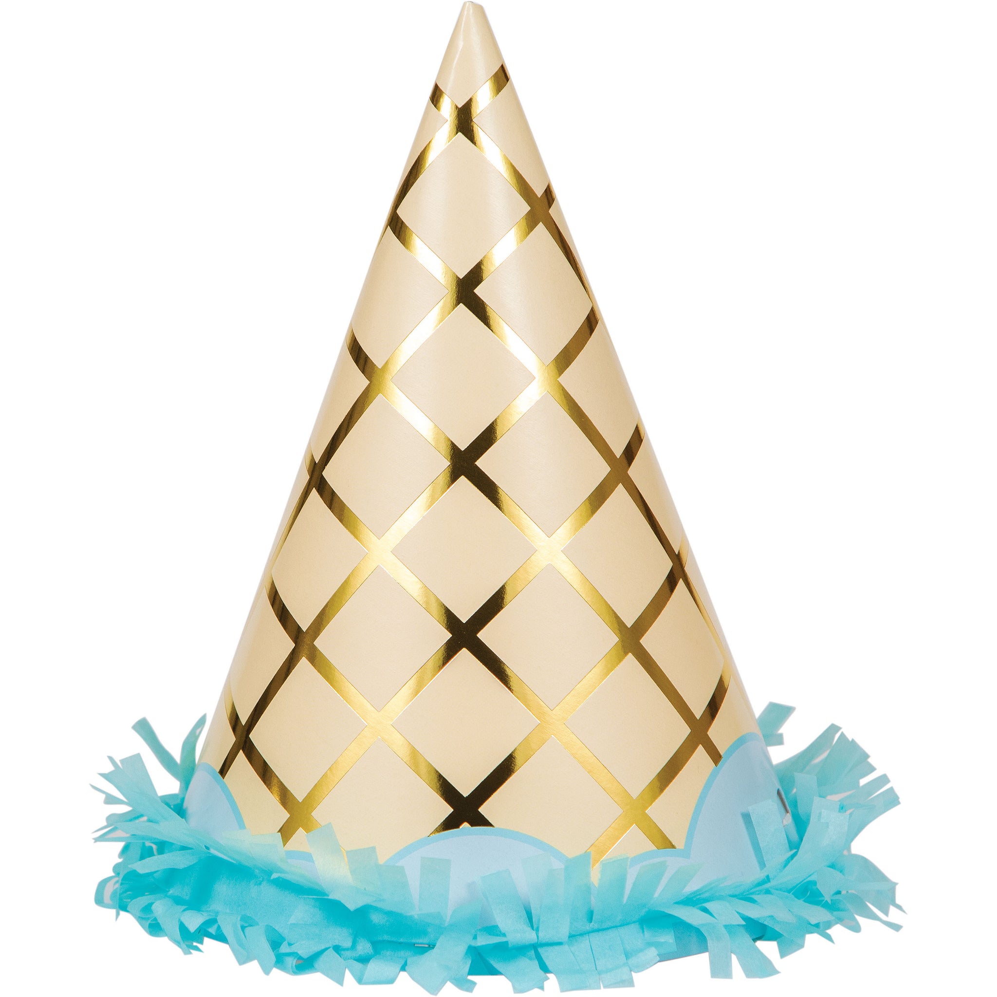 Ice Cream Assorted Party Hats with Fringe