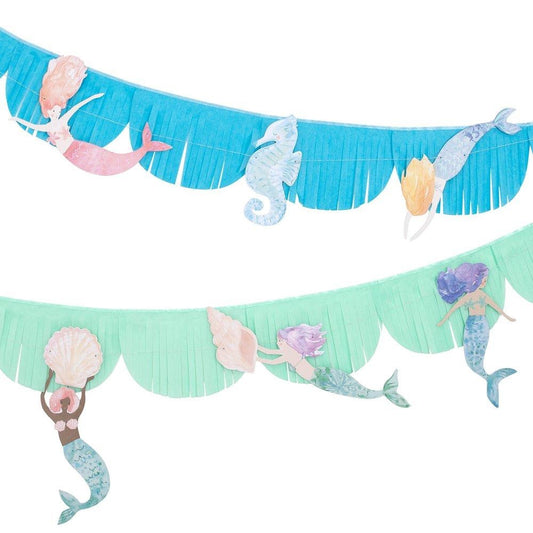 Mermaid Party Fringe Garland