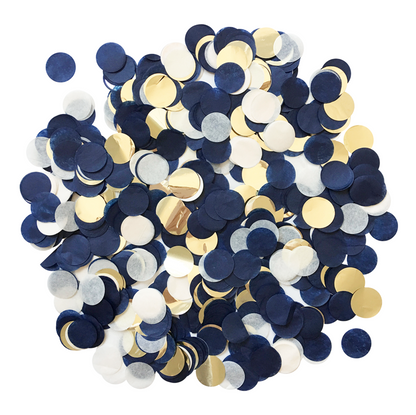 Confetti - Navy & Gold