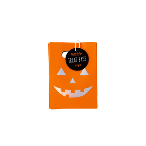 Holographic Jack-o-lantern Party Favor Treat Bags