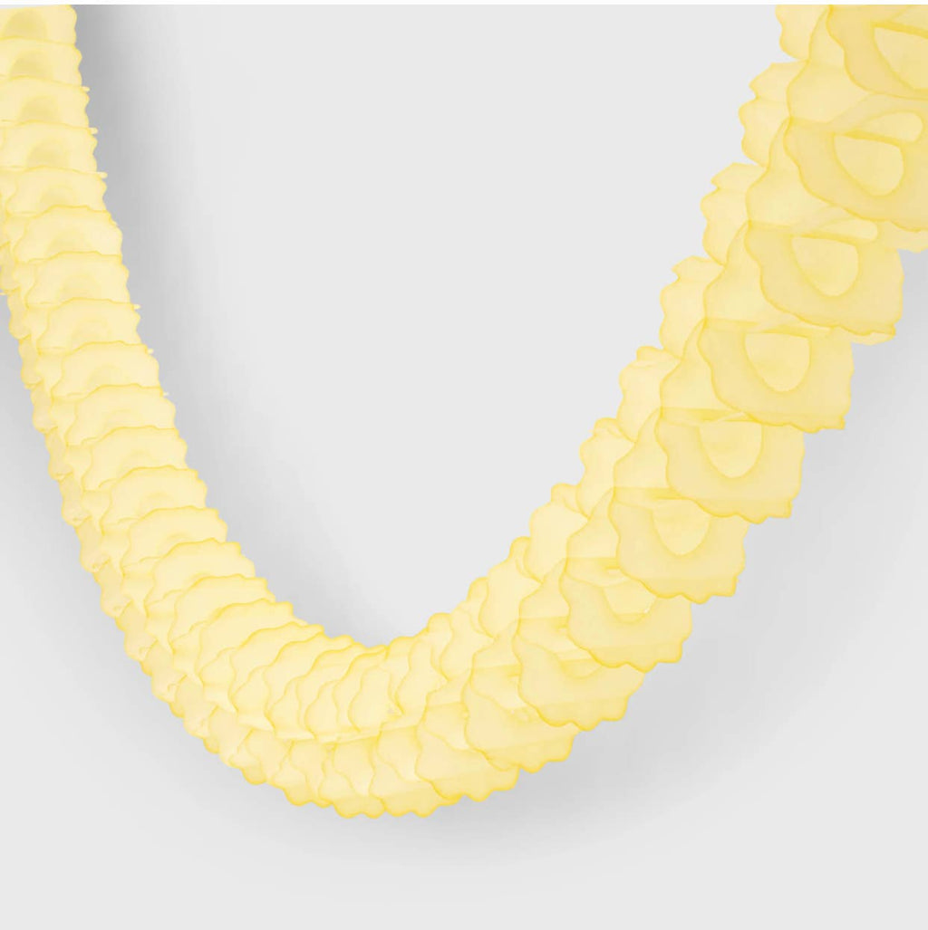 Classic Garland Streamer - Light Yellow