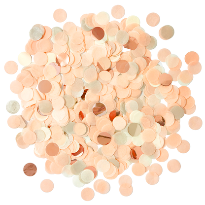 Confetti - Peach & Rose Gold