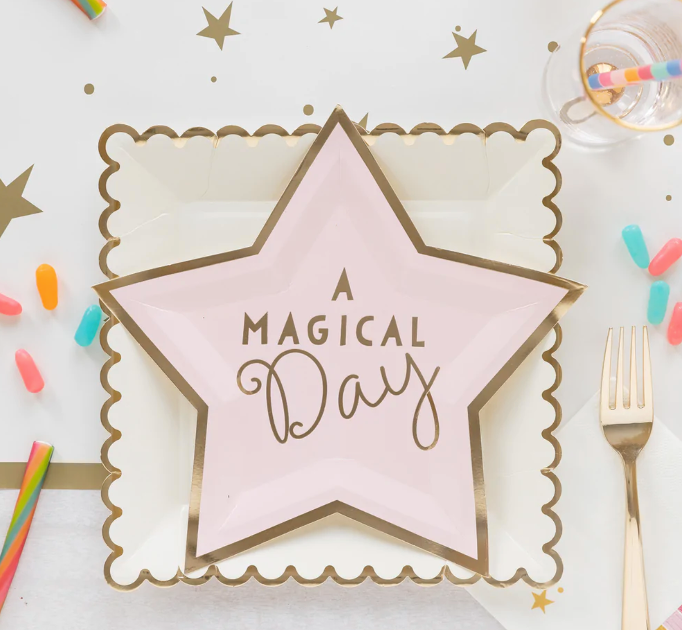 A Magical Day Star Plates 7"