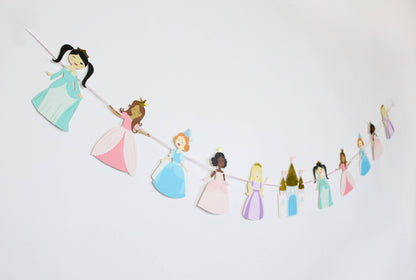 Pretty Princess Fairytale Party Garland