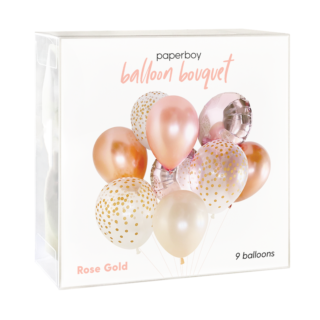 Balloon Bouquet - Rose Gold