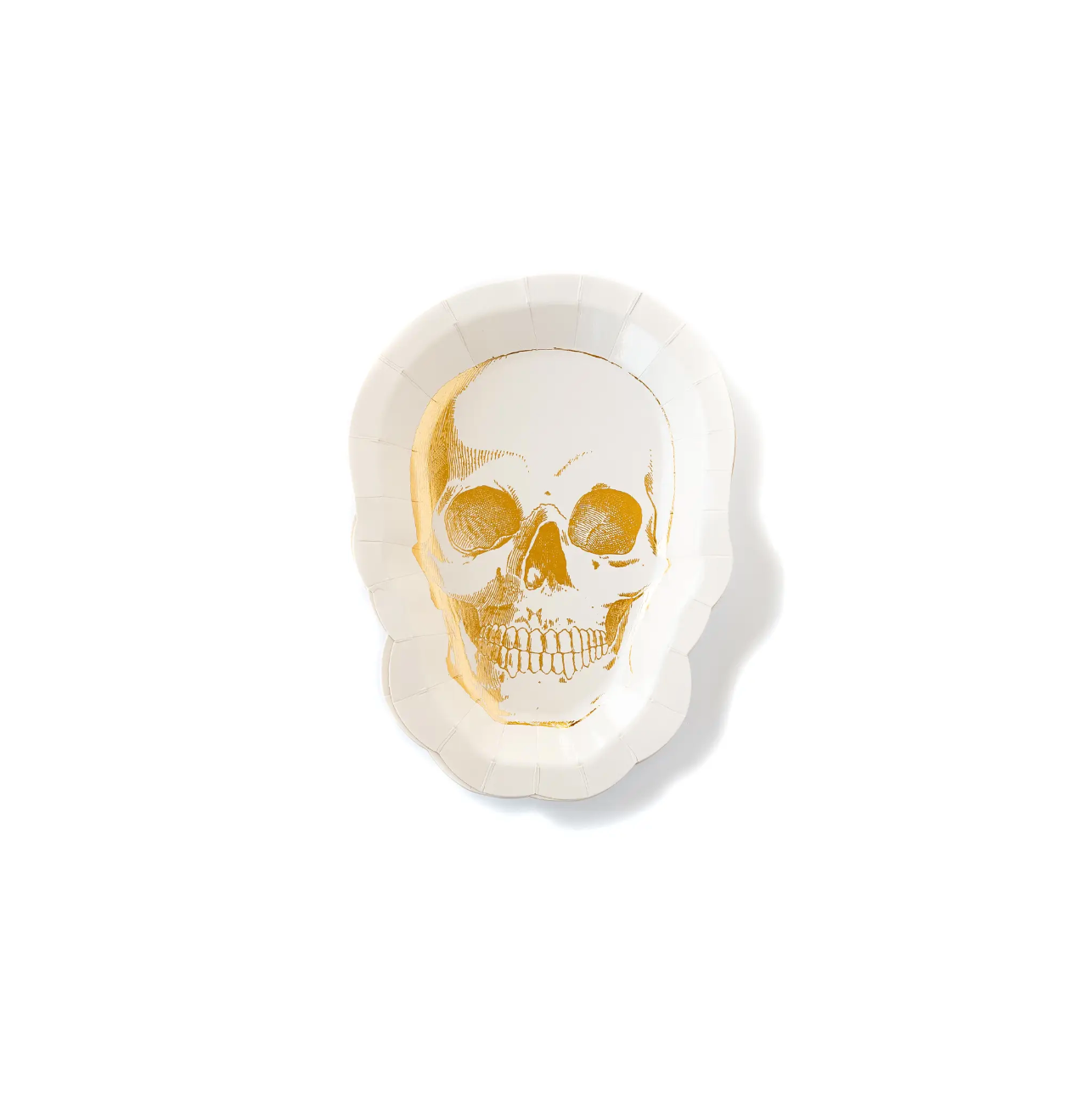 Spellbound Halloween Skull Shaped 8" Plates - 8pk