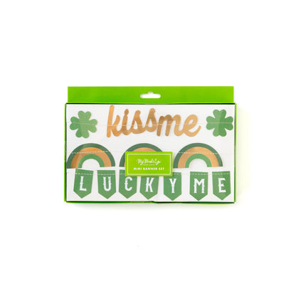 St. Patrick's Day Mini Banner Set