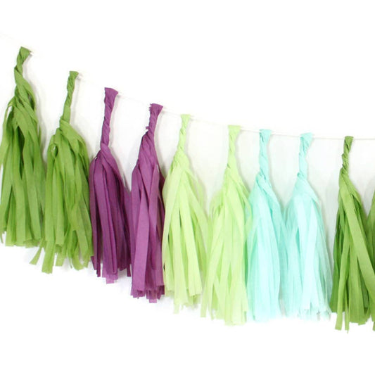 Succulent Tissue Tassel Garland Kit