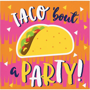 Taco 'Bout a Party Beverage Party Napkins