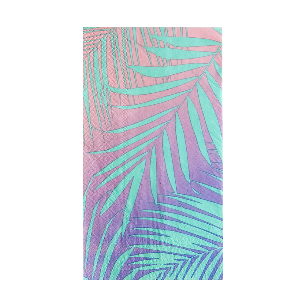 Shake Ya Palm Palm Tropical Guest Towel Napkins - 16pk
